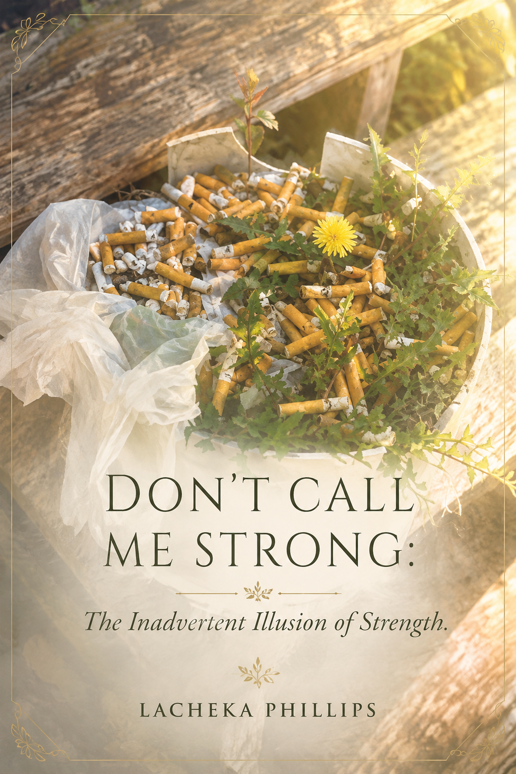 Cover of Don't Call Me Strong: The Inadvertent Illusion of Strength by LaCheka Phillips